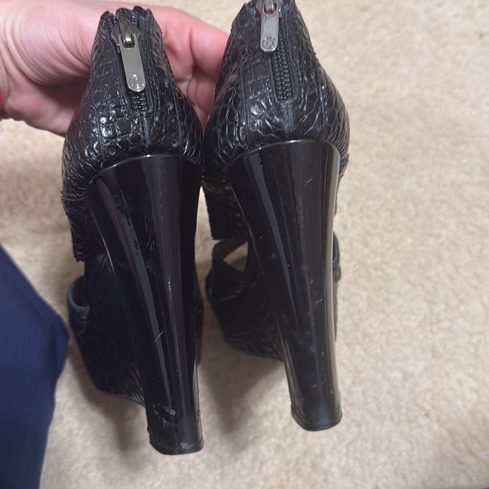 Vintage Christian Dior heels size 36 1/2 - Picture 3 of 9